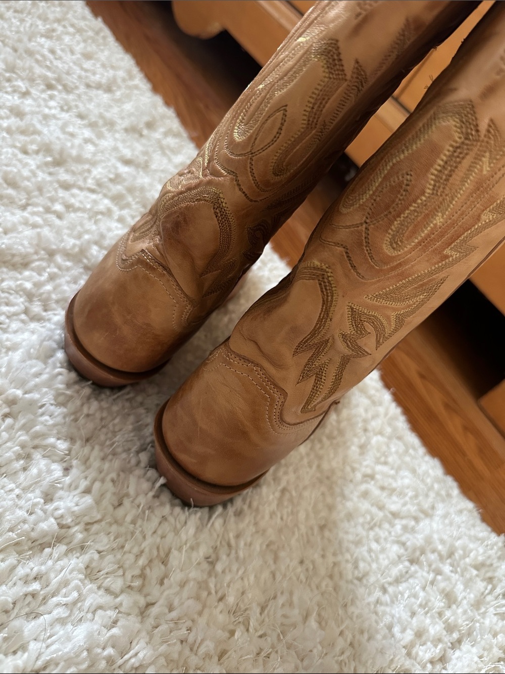 1883 Classic Leather Western Cowboy Boots - Picture 8 of 9